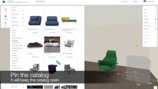 Homestyler Floor Plan: How to Pin and Resize Product Catalog