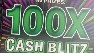 💸I Bought the Last 4 Tickets of the Pack! Big Win! 100X Cash Blitz NJ Lottery💸