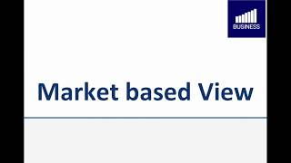 Market based View (deutsch) - strategisches Management
