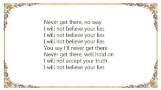 Bruce Dickinson - I Will Not Accept the Truth Lyrics