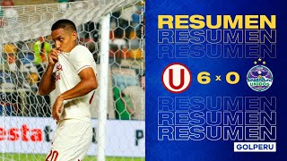 Resumen: Universitario 6-0 Comerciantes Unidos #TorneoAperturaXGOLPERU