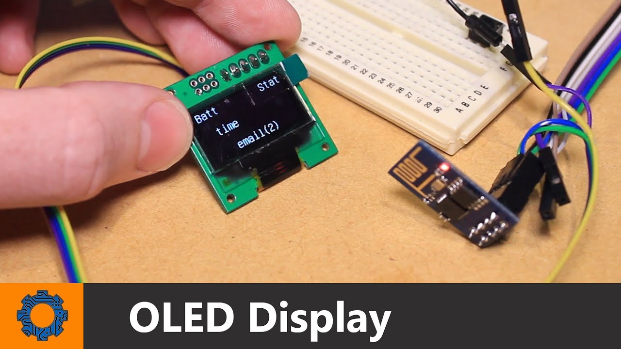 Esp8266 Module Oled Display Youtube