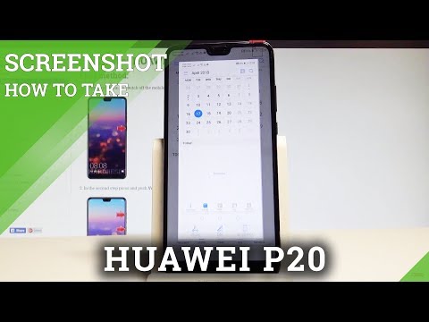 HUAWEI P20에서 스크린 샷을 찍는 방법-화면 저장 방법 | HardReset.Info