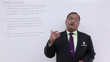 DBMS - Thomas’s Write Rule