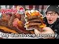 Wendy&#39;s 🍔🥓 CARNIVORE Double Baconator 🍔🥓 1800 Calories • $20 77