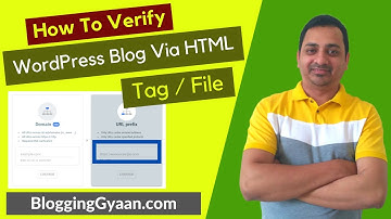 How To Verify WordPress Blog On Google Search Console With HTML Tag, HTML File in Hindi 2023