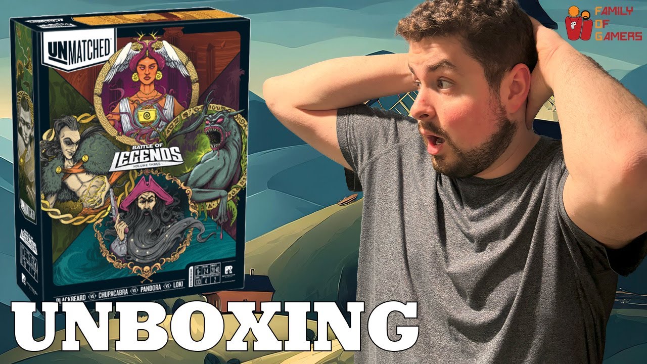 Unmatched Battle of Legends VOL 3 Unboxing