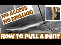 Simple How to Get a Dent out of your Car! | 100% PDR Glue Pull!