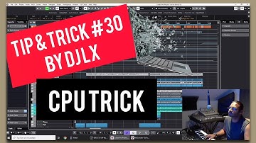 TIP & TRICK #30 SAVE YOUR CPU IN CUBASE👑🤯