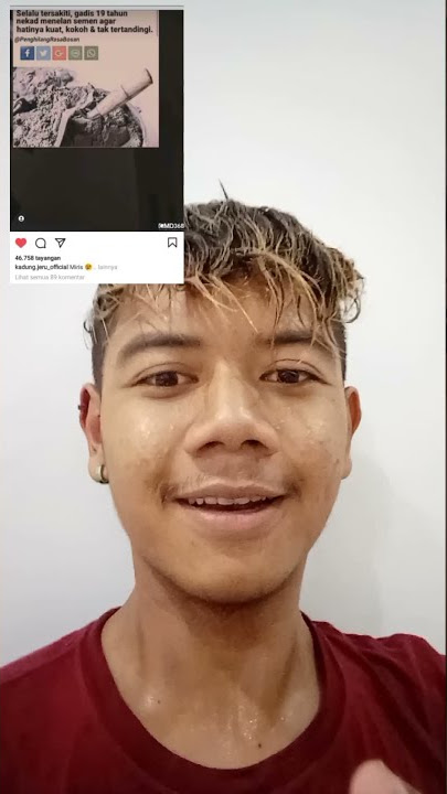 story wa lucu | cewe makan semen