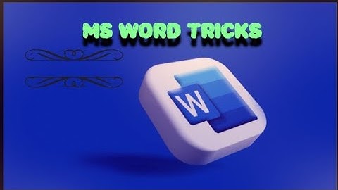 MS WORD TRICKS  #shortcutkeys #msword #computer #windows #tricks #tips #tech #typing #1000subscriber