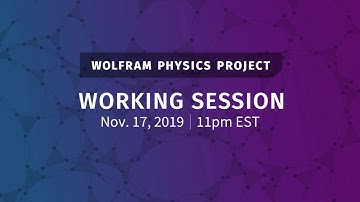 Wolfram Physics Project: Working Session Sunday, Nov. 17, 2019 [Rule Enumeration]