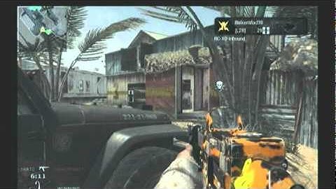 Call of Duty: Black Ops Multiplayer Team Deathmatch Firing Range