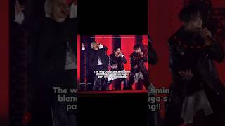 Jk and Jimin harmonizing in Suga's part!! #bts #jimin #suga #jungkook
