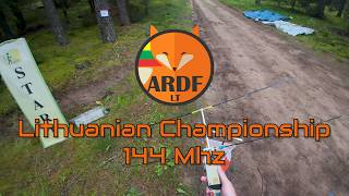 ARDF 2026 - Lithuanian Championship - 144Mhz - Full Run