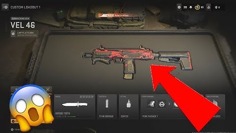 Best smg class setup for ranked play in | mw2 season 3