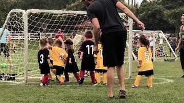 Little Bros first Soccer game of the Season