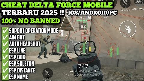 DELTA FORCE MOD MENU | DELTA FORCE MOBILE AIMBOT | GLOBAL & GARENA HACK ESP WALLHACK FREE VIP CRACK