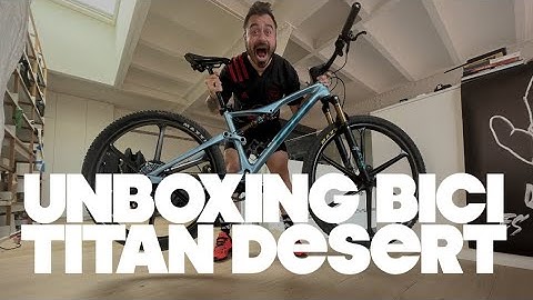 BICI TITAN DESERT 2022 | Unboxing Valentí Sanjuan