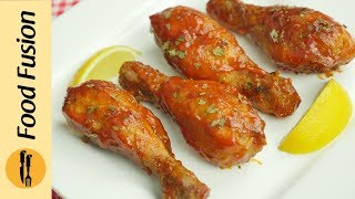 Spicy & Saucy Drumsticks Recipe By Food Fusion