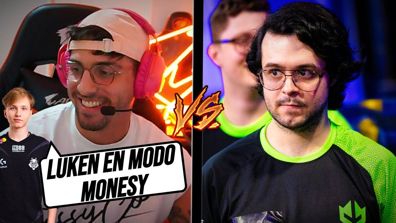 LUKEN en MODO MONESY y TRY CLUTCH 1vs4 INCREIBLE...