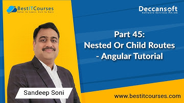 Part 45: Nested Or Child Routes - Angular Tutorial
