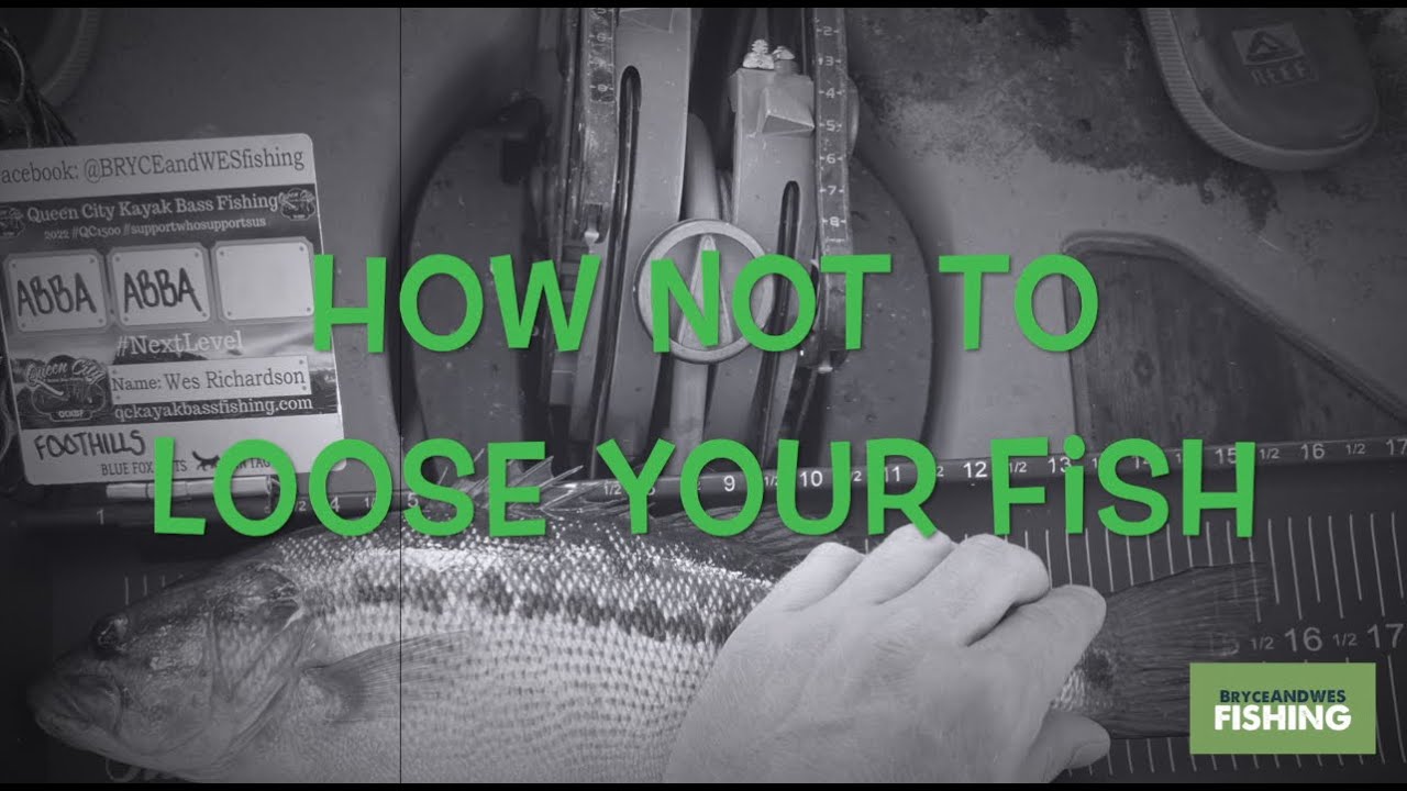 How To NOT Loose Your Tournament Fish!!! (Measuring Fish From A Kayak w
