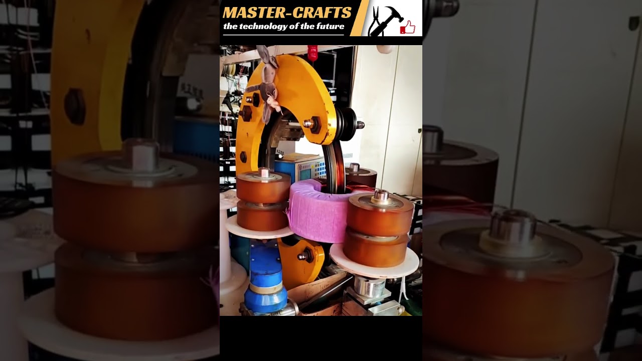 Manufacturing Process of Pure Copper Transformers - Machines that make work easy and good tools