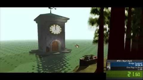 Myst Speedrun - Any% in 1:07.32 (Cutscene skips)