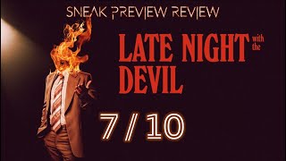 Sneak Preview Review | Late Night With the Devil