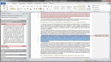 Comment insérer une correction dans Word ?