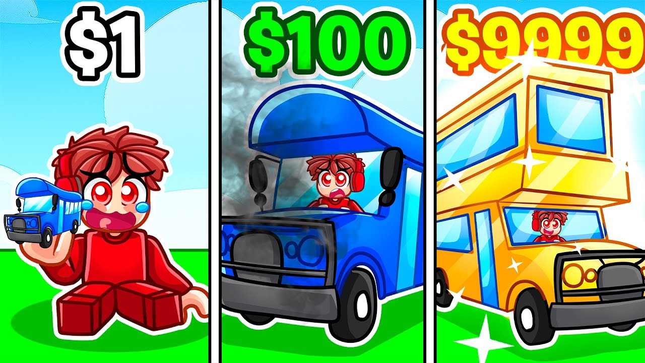 I Spent $9,462,189 on my Roblox Bus