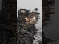 Wait for the end... Building the ultimate dark cliffside retreat! #ArchitectureTimelapse #ArchViz