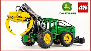 LEGO TECHNIC 42157 John Deere 948L II Skidder Speed Build  Brick Builder