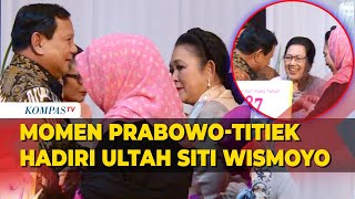 Momen Prabowo Subianto dan Titiek Soeharto Hadiri Acara Ultah Siti Hardjanti Wismoyo