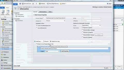 Asynchronous Workflows in CRM