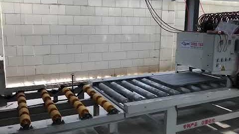 Better manufacturing  auto stone lifting machine assembled with stone flame machine