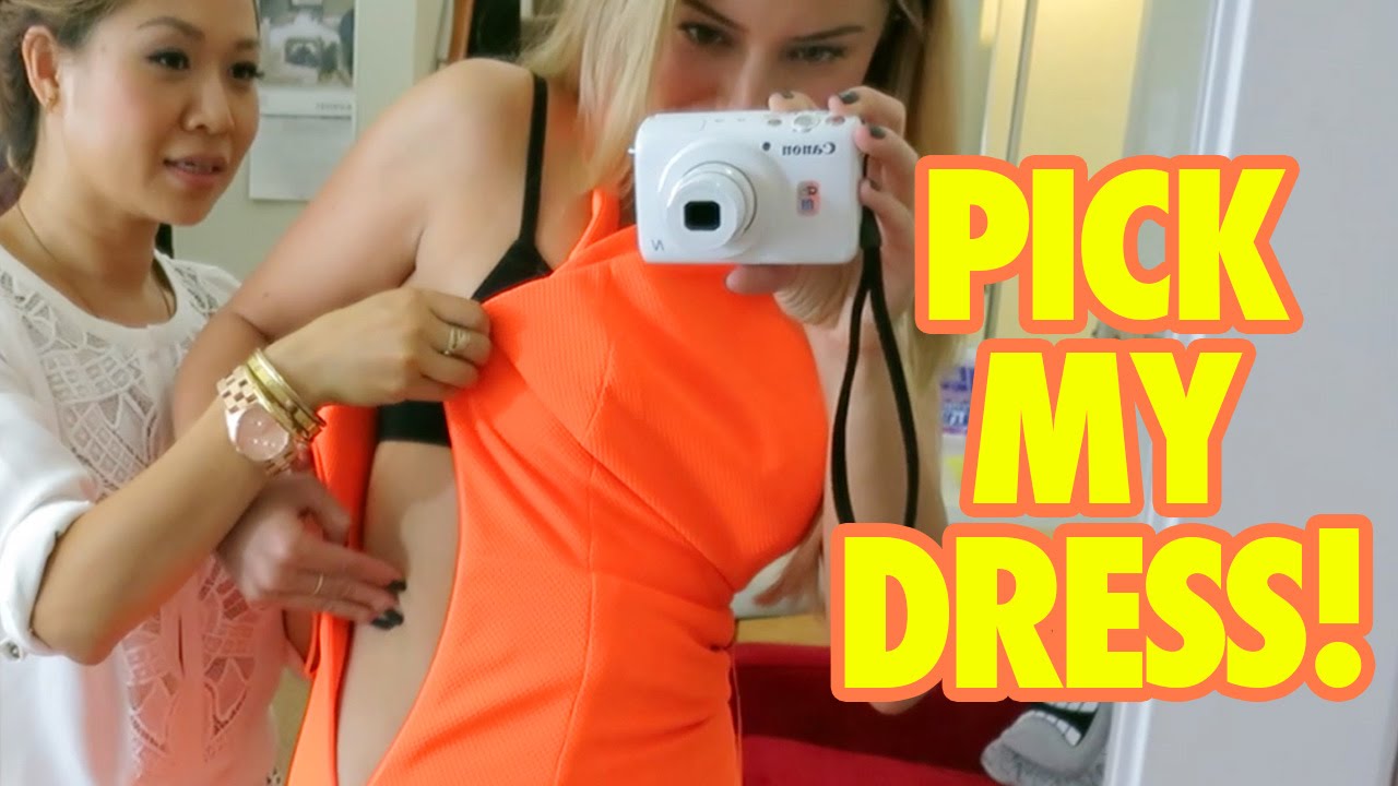 Help me pick a Teen Choice Awards Dress! | iJustine