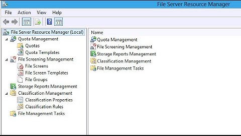 FSRM Window Server 2012R2 Part 4: Configure File Screening