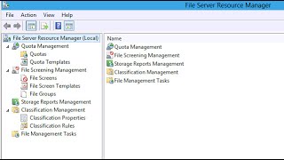 FSRM Window Server 2012R2 Part 4: Configure File Screening