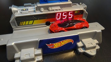 Hot Wheels Workshop Digital Speedometer - Track Builder Piece