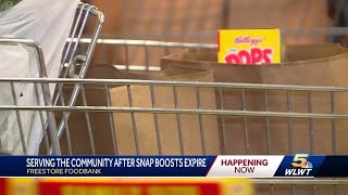 Food pantries see impact after additional SNAP benefits end