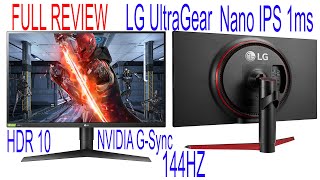 LG 27GL850-B UltraGear Nano IPS 1ms 144HZ Gaming Monitor - YouTube
