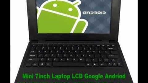 Mini 7inch Laptop LCD Google Andriod 2.2 VIA VT8650 800MHz 2GB HD WIFI Netbook 43554