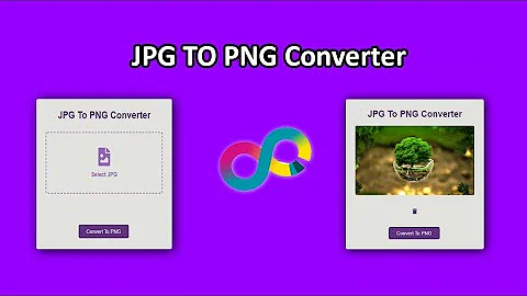 JPG To PNG Converter  | HTML CSS JavaScript & Flask | Python | Full Project [Part 1]
