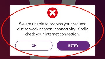Fix Yono Lite SBI App Error - We Are Unable To Process Your Request Due To Weak Network Connectivity