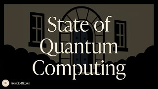 State of Quantum Computing with Sho Sugiura (Blocq) | Quantum Bitcoin Summit