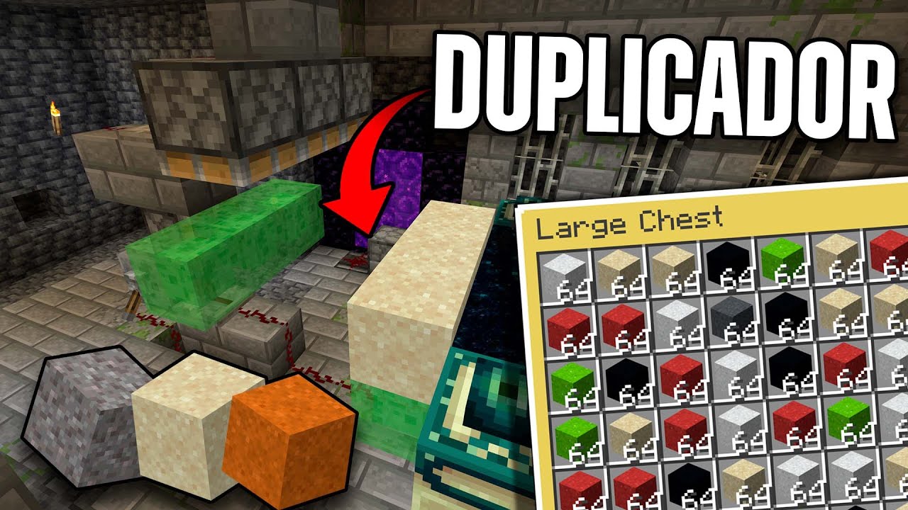 Granja de Arena/Concreto/Grava (Duplicador) para Minecraft 1.18.2