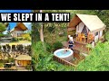 THE PARK SILANG GLAMPING NEAR MANILA! | Cozy Glamping Tents with Jacuzzi + Tent Tour and Review 2021