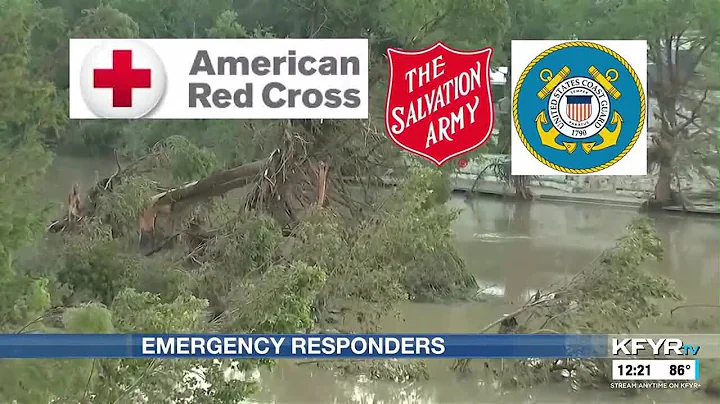 Who helps during natural disasters, and how do they help?